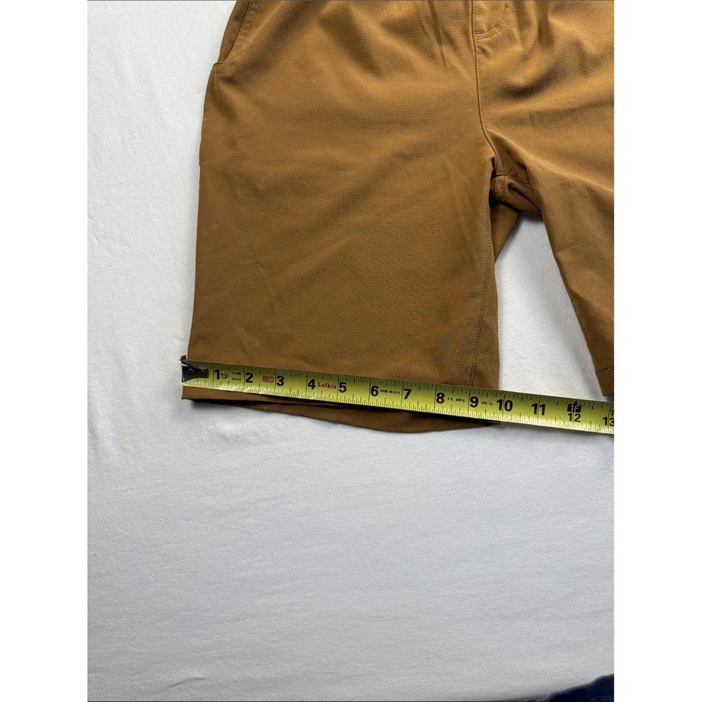 Carhartt Kids Boys Brown Elastic Waist Outdoor Utility Trail Shorts Size L 14-16